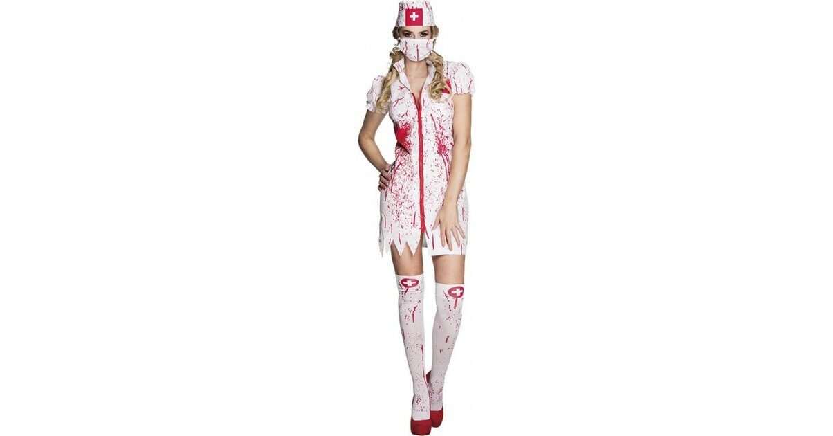 Acheter Costume d'infirmière zombie de maison hantée cosplay sang de zombie costume d'infirmière halloween costume médical Acheter Costume d'infirmière zombie de maison hantée cosplay sang de zombie costume d'infirmière halloween costume médical